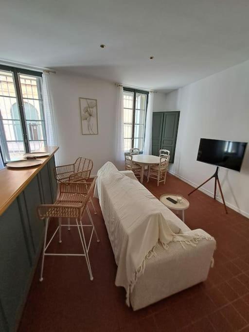 Hypercentre, Appartement Coquet En Rez-De-Chaussee 佩皮尼昂 外观 照片